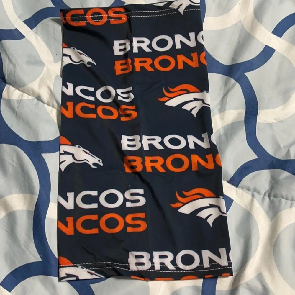 New Denver Broncos neck gaiter